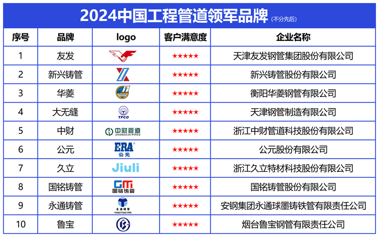 共鉴领军风采：2024中国工程管道十大领军品牌发布(图3)